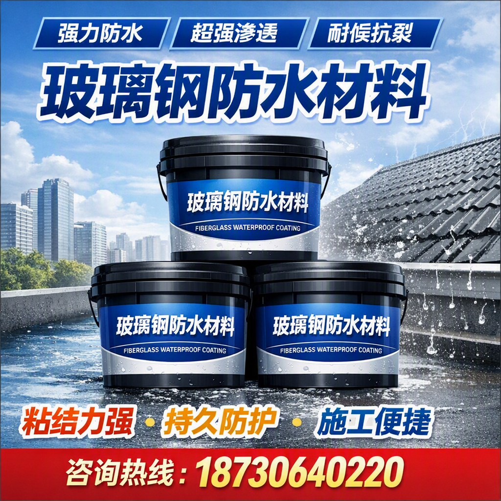 了解玻璃钢防水材料的市场趋势,舟山 企业不可不知